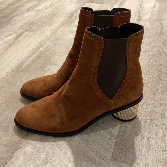 Rebecca Minkoff Saddle Suede Bootie RJ - Picture 3 of 10